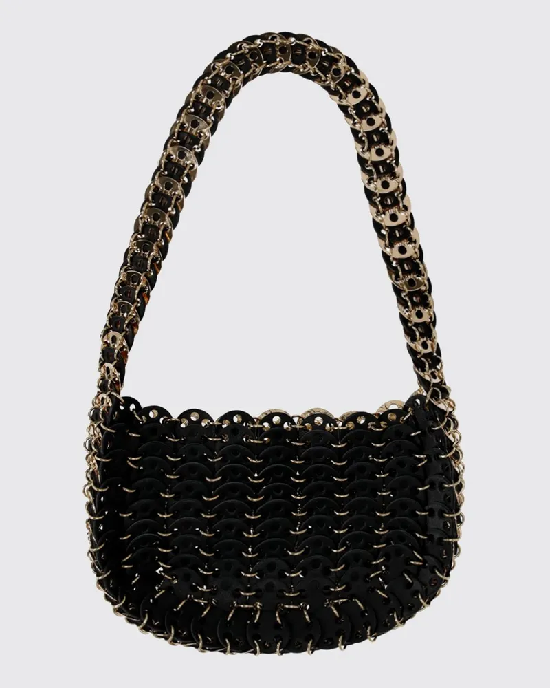Paco Rabanne Schultertasche damen Schwarz