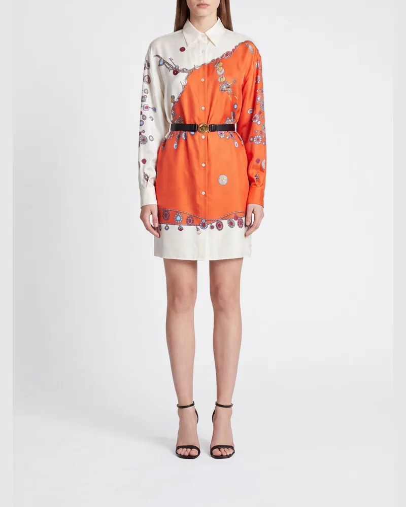 Versace Kleid damen Orange