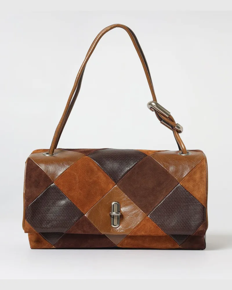 Marc Jacobs Schultertasche damen Braun
