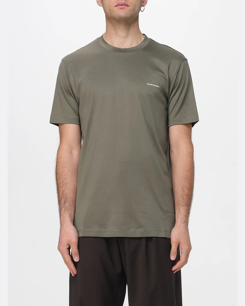 Emporio Armani T-shirt herren Waldgrün