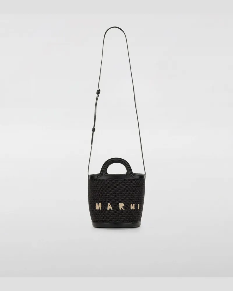 Marni Schultertasche damen Schwarz