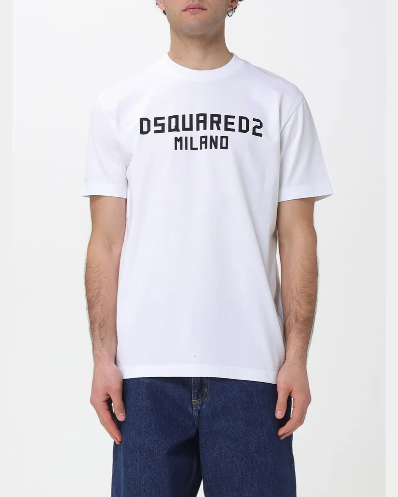 Dsquared2 T-shirt herren Weiß