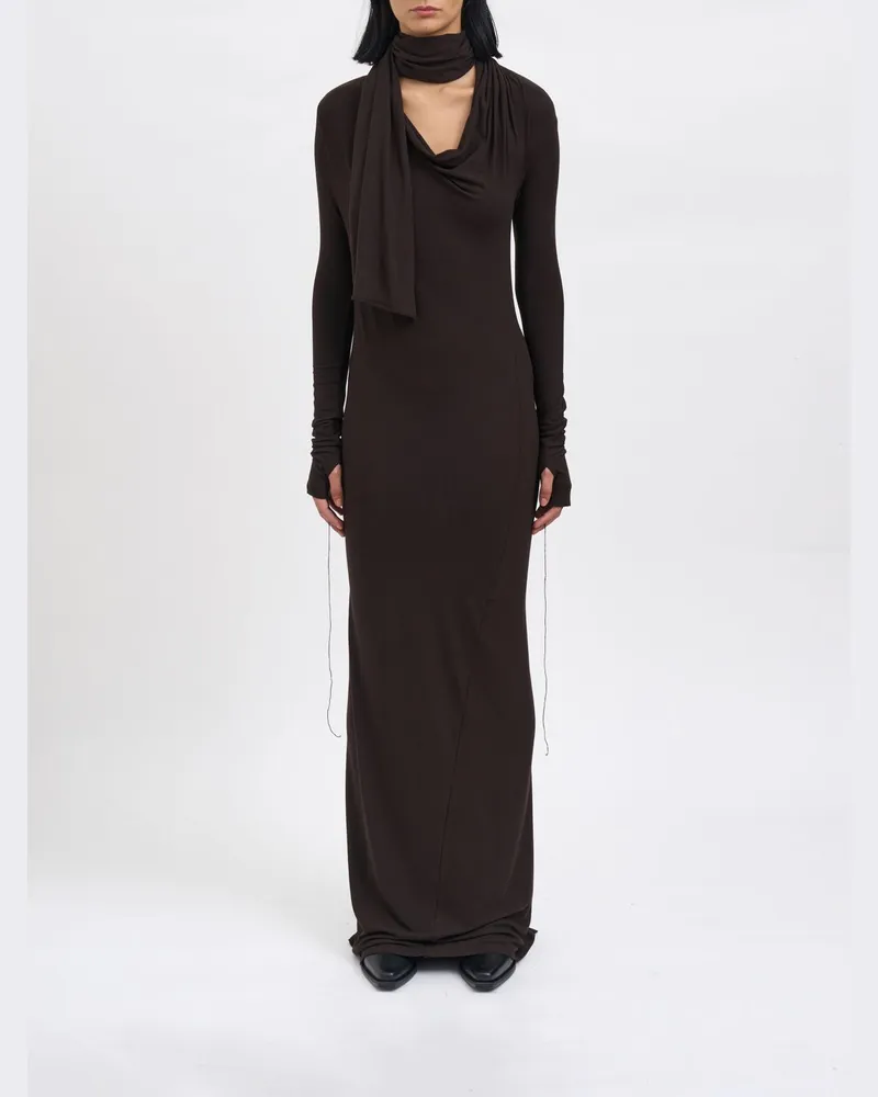 Andrea Ya'aqov Kleid damen Braun