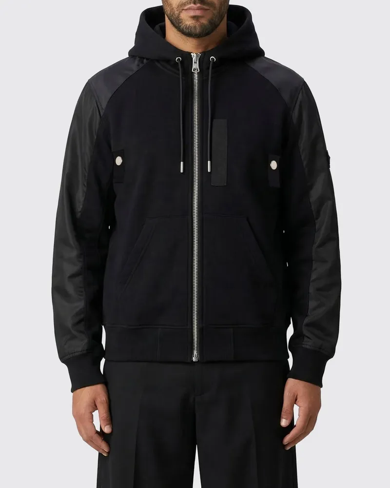 Sacai Sweatshirt herren Schwarz