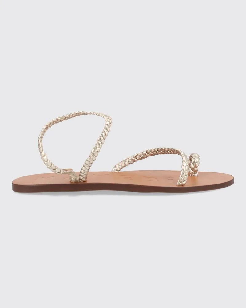 Manebí Flache schuhe damen Silber