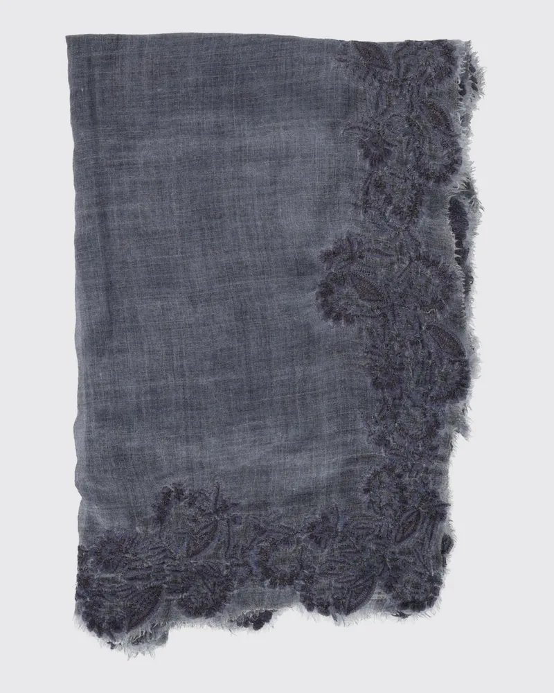 Faliero Sarti Schal damen Hellblau