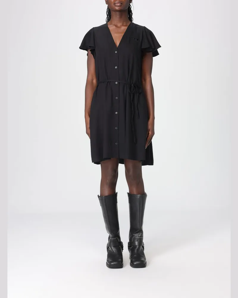 Diesel Kleid damen Schwarz