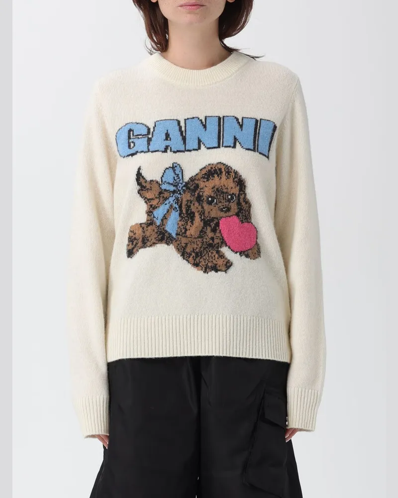 Ganni Pullover damen Weiß