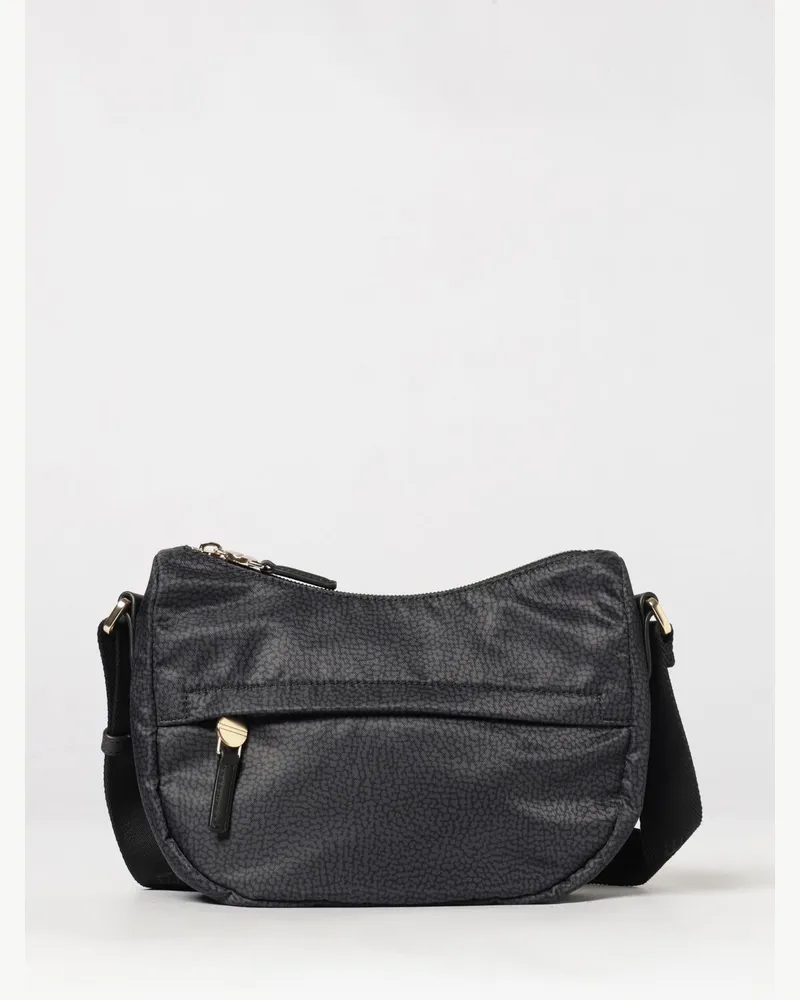 Borbonese Rucksack damen Schwarz