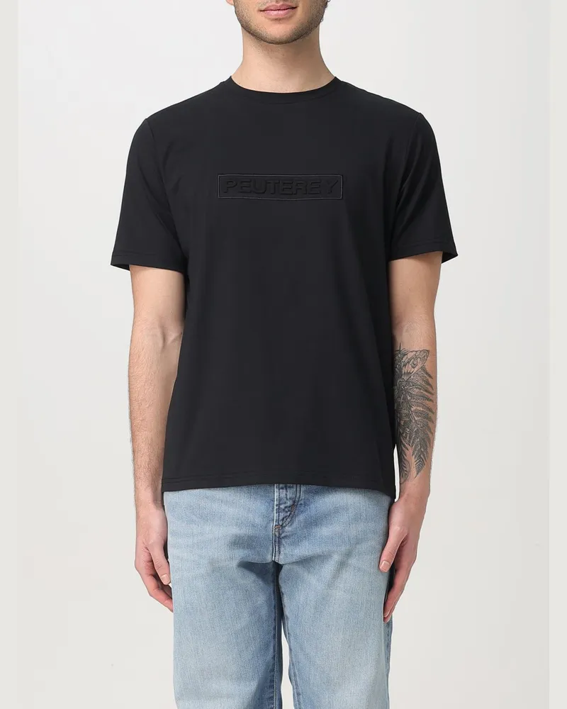Peuterey T-shirt herren Schwarz