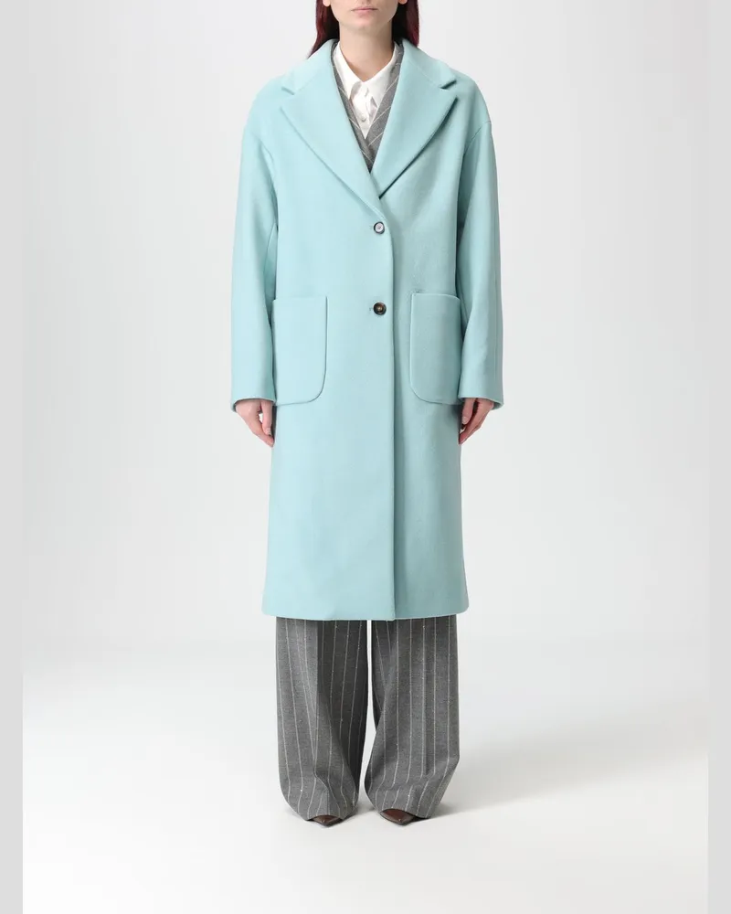 Manuel Ritz Mantel damen Blau