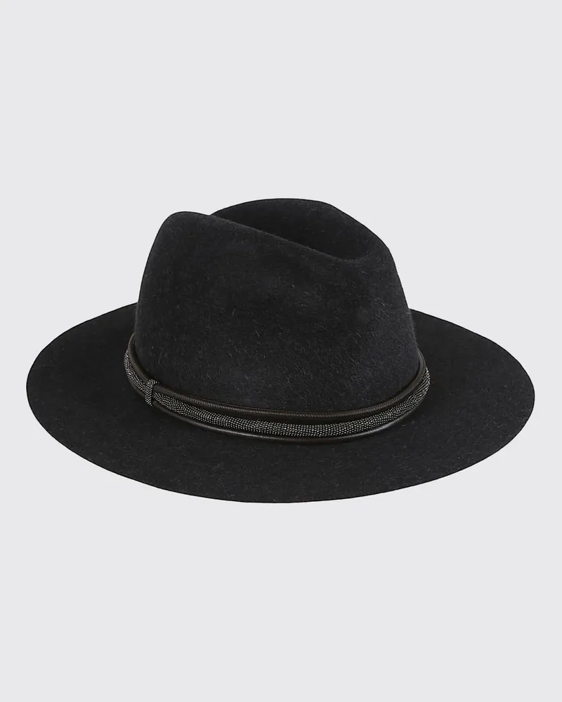 Brunello Cucinelli Hut damen Charcoal