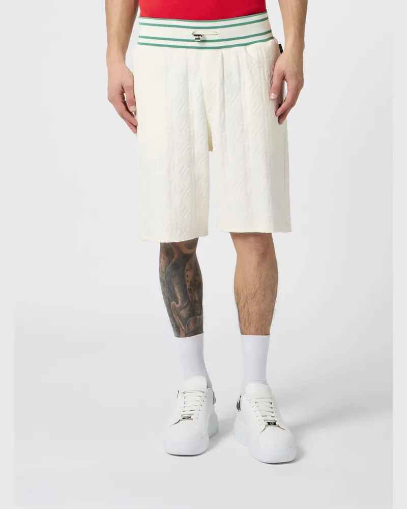 Philipp Plein Shorts herren Weiß