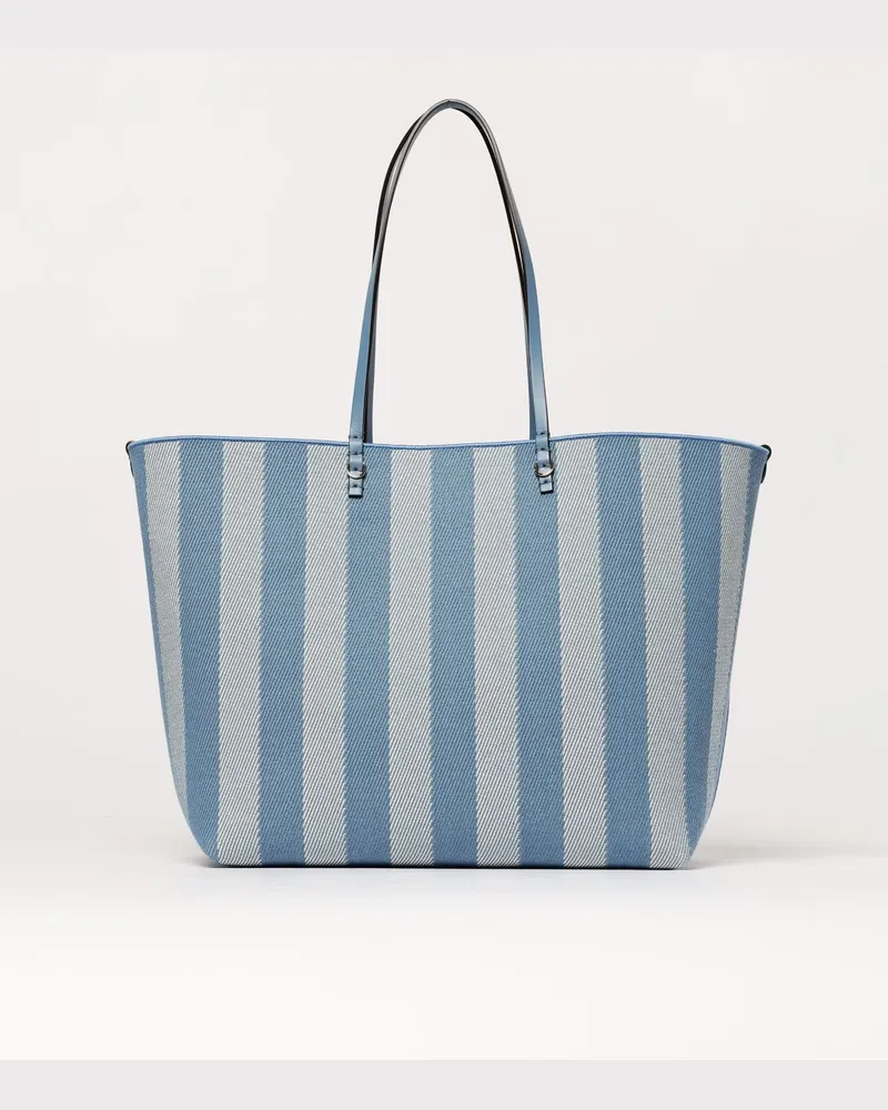 Fendi Schultertasche damen Hellblau
