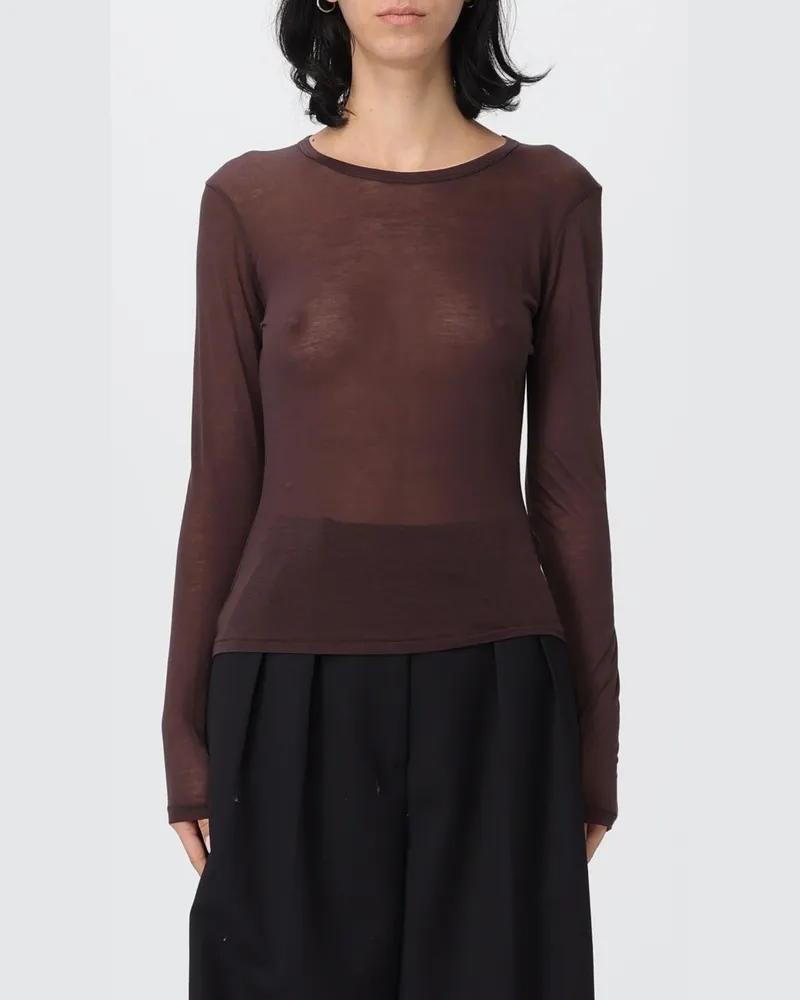 Anine Bing T-shirt damen Braun