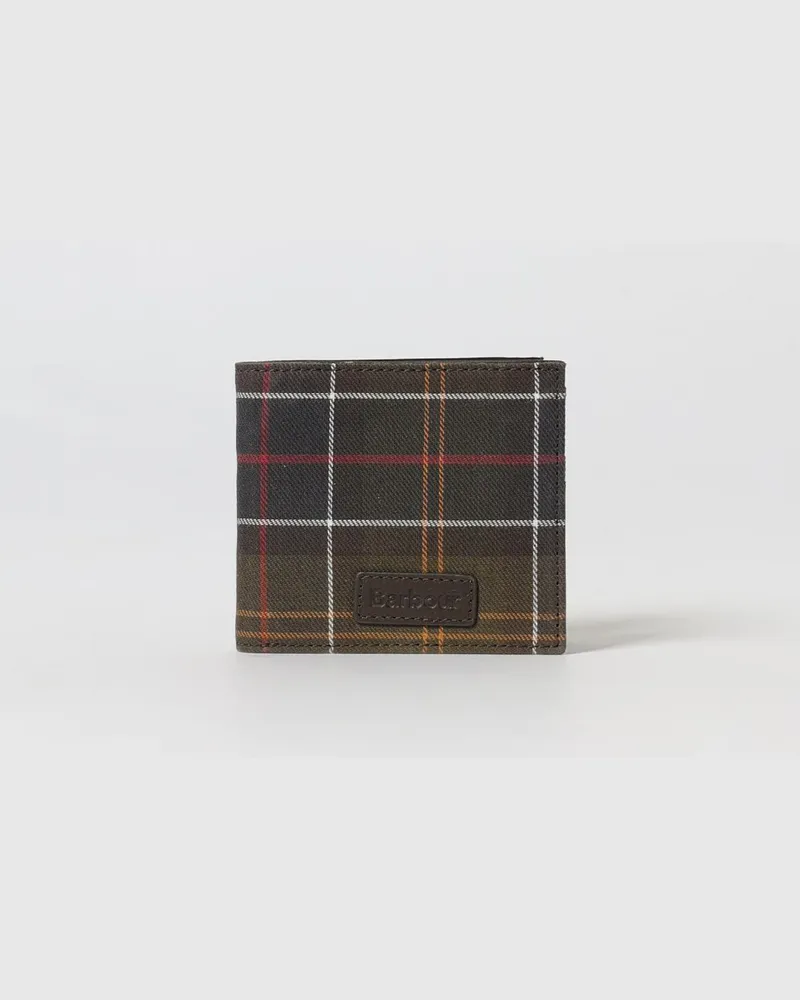 Barbour Portmonnaie herren Grün