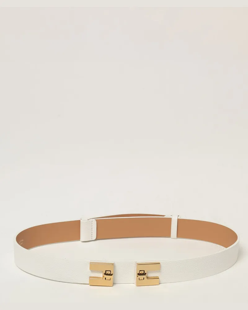Elisabetta Franchi Grtel damen Ivory