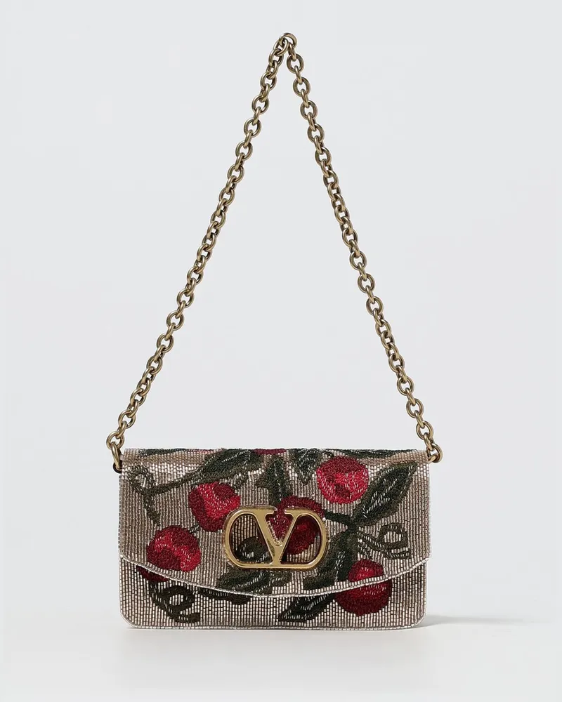 Valentino Garavani Schultertasche damen Beige