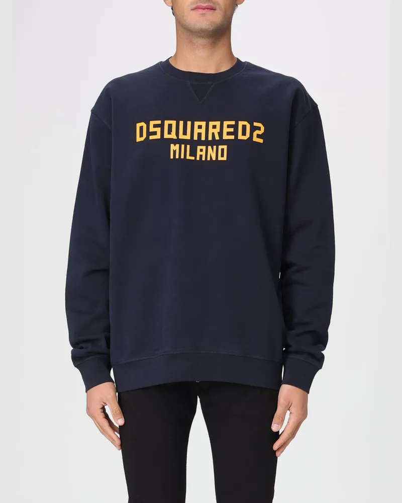 Dsquared2 Sweatshirt herren Blau