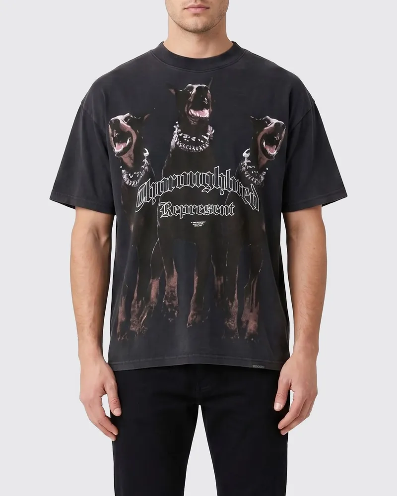 REPRESENT T-shirt herren Schwarz