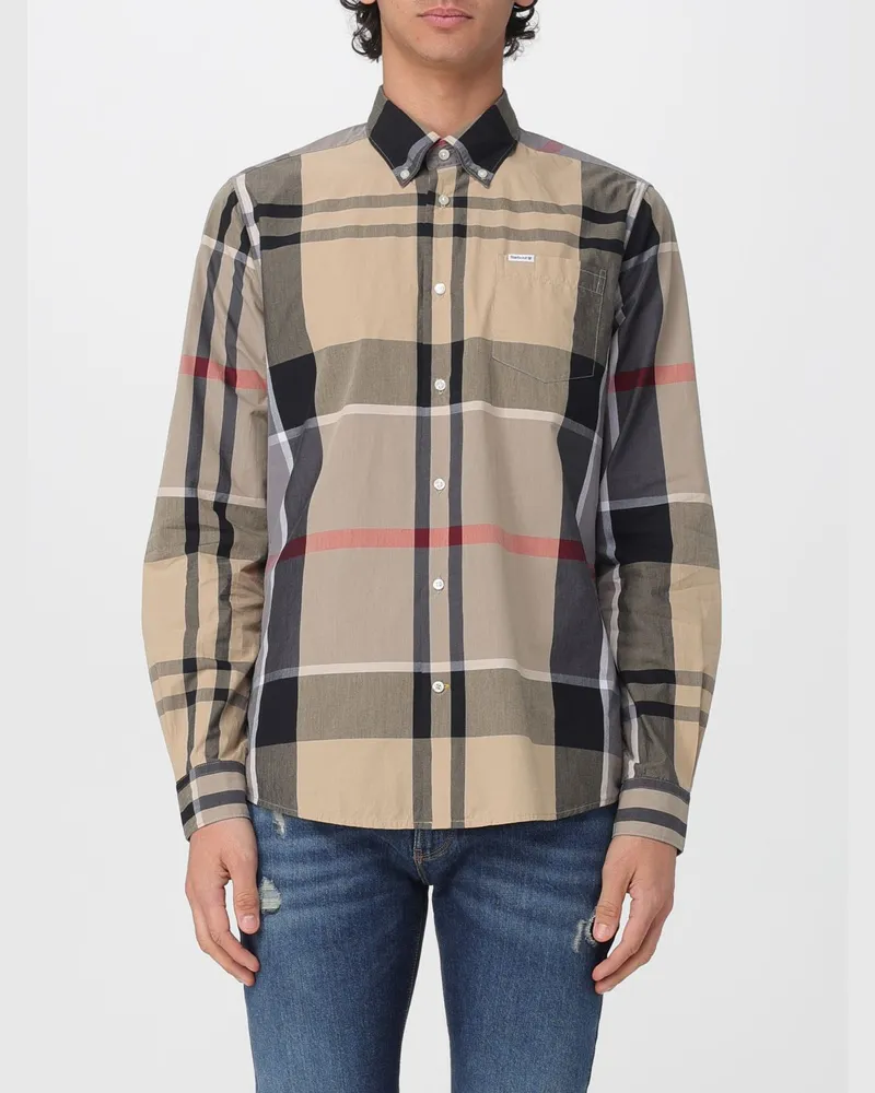 Barbour Hemd herren Sand