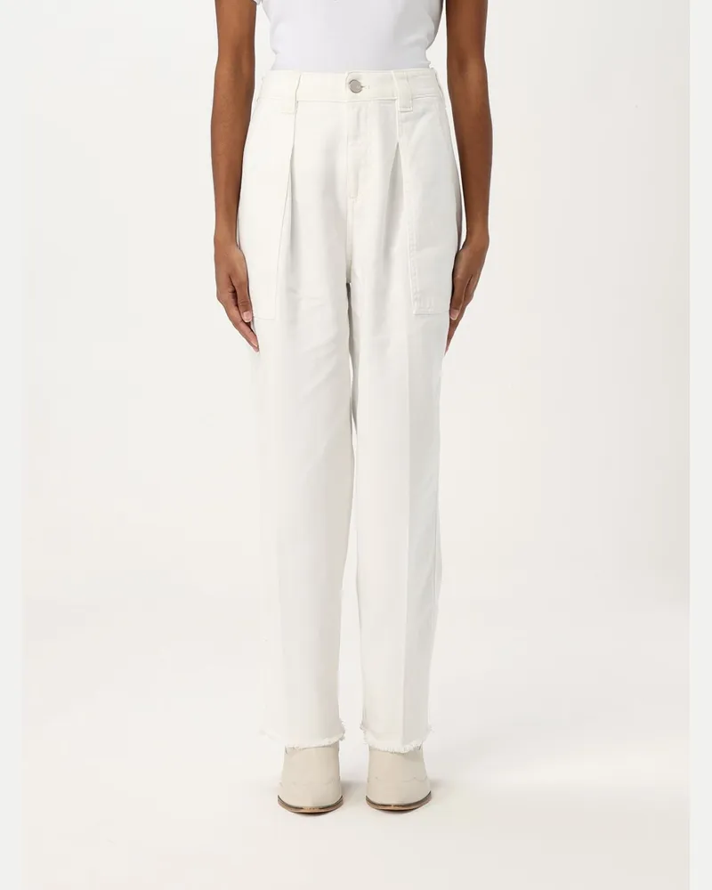 Pantaloni Torino Hose damen Weiß