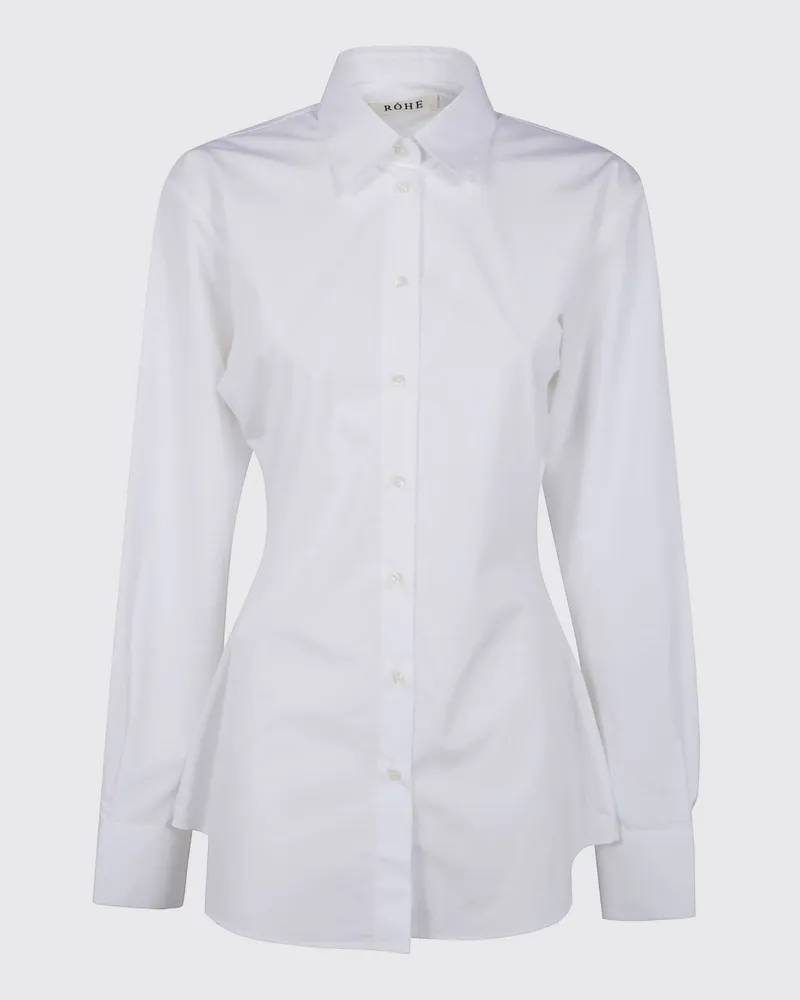Róhe Hemdbluse damen Weiß