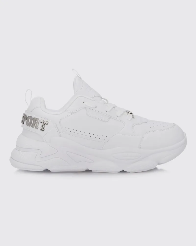 Philipp Plein Sneakers Ghost X aus Leder Weiß