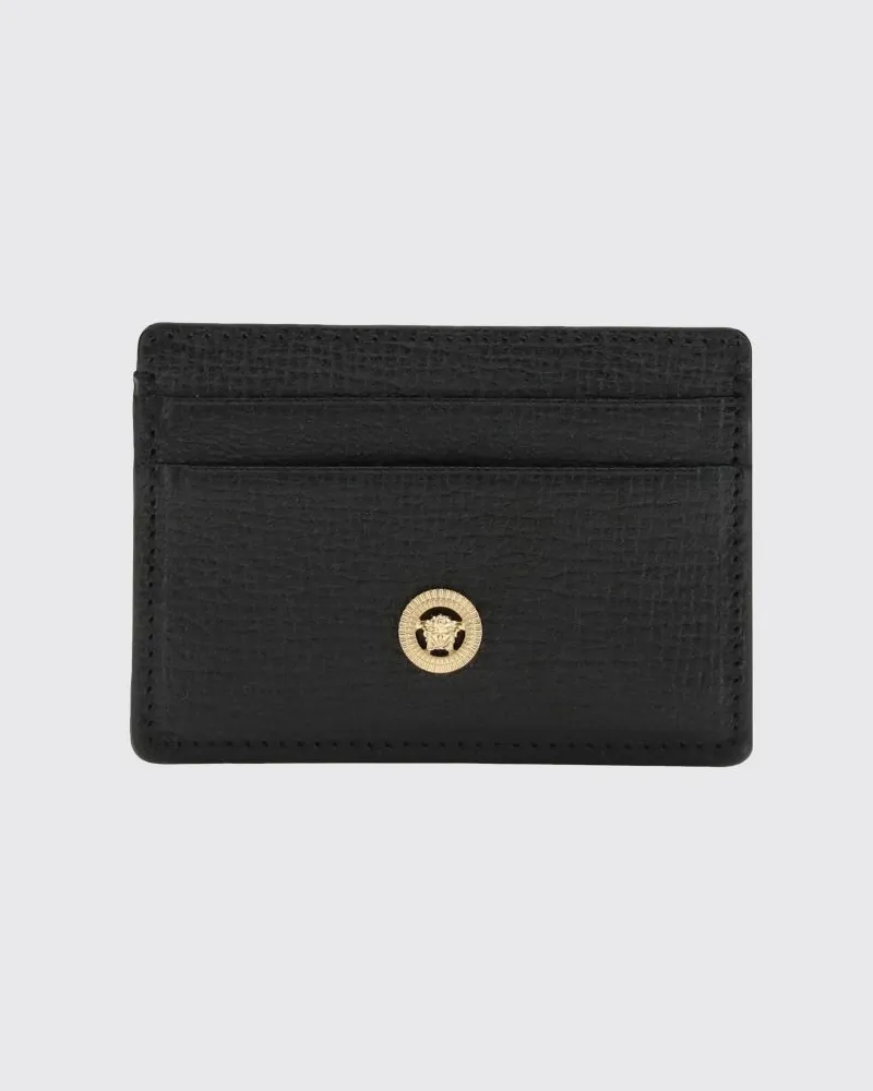 Versace Portemonnaie herren Schwarz