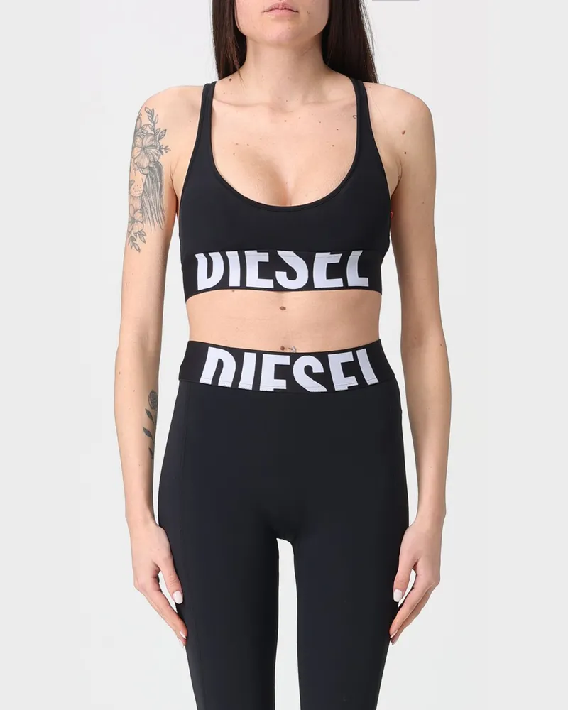 Diesel Top damen Schwarz