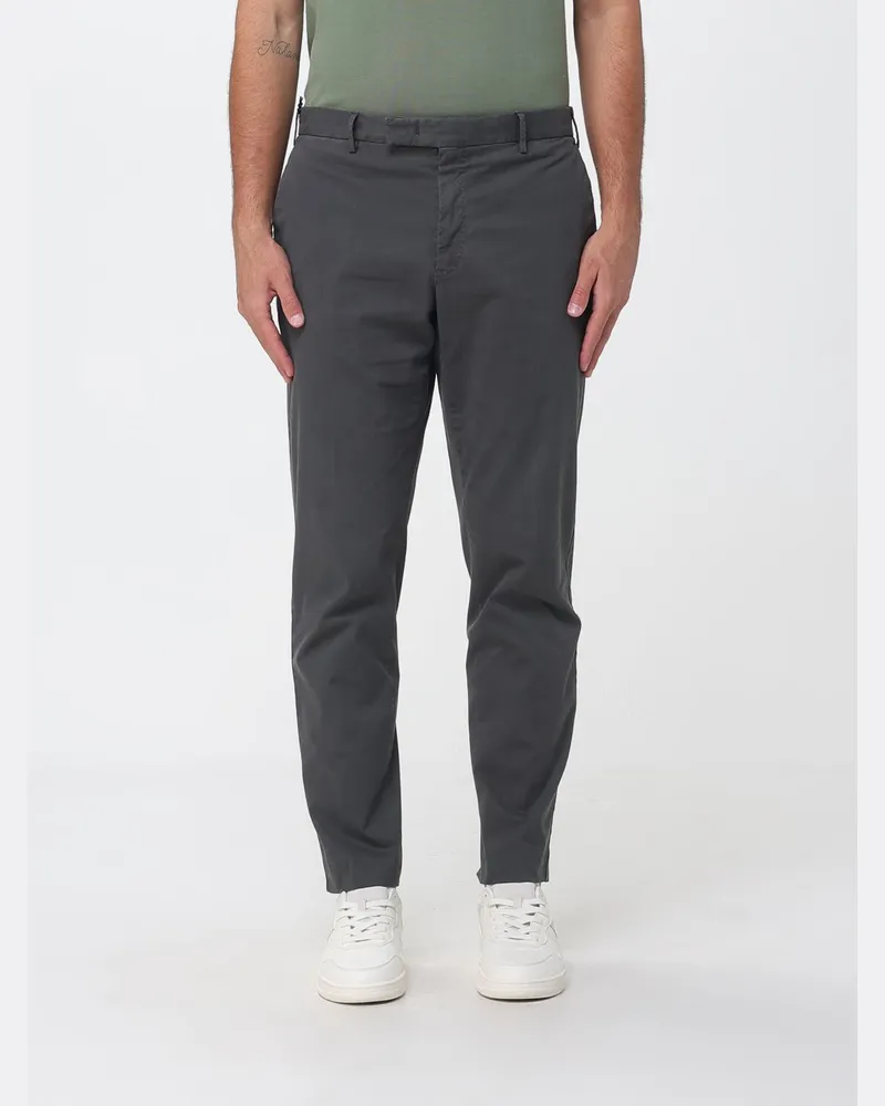 PT TORINO Stretch-Baumwoll-Chino-Hose Grau