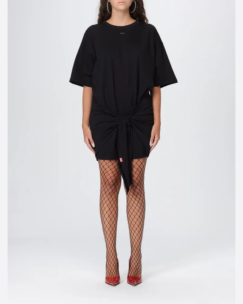 Diesel Kleider damen Schwarz