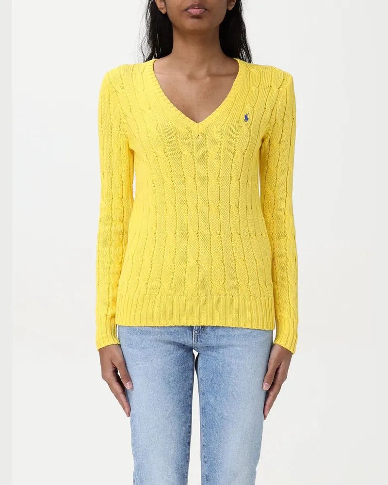 Ralph Lauren Pullover damen Strohgelb