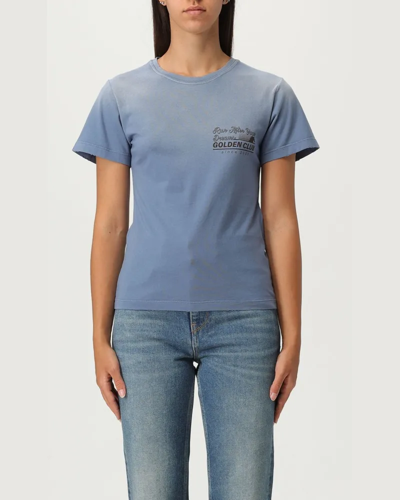 Golden Goose T-shirt damen Blau
