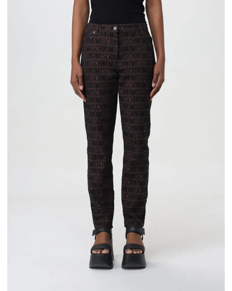 Moschino Hose damen Braun