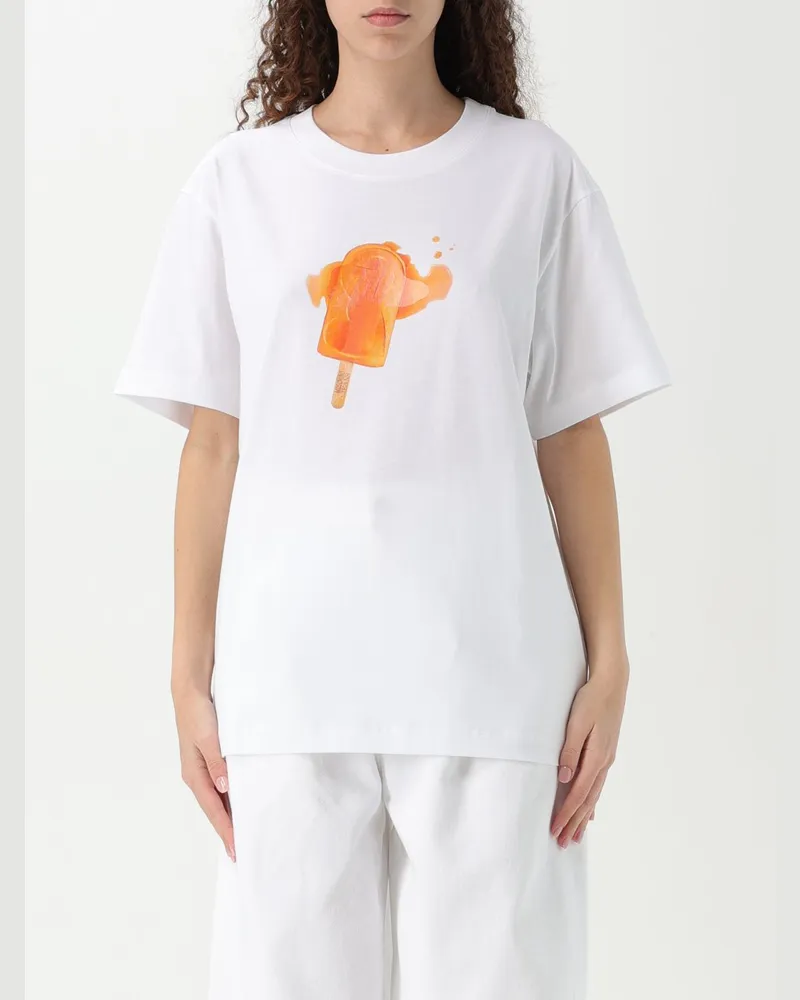 Moschino T-shirt damen Weiß