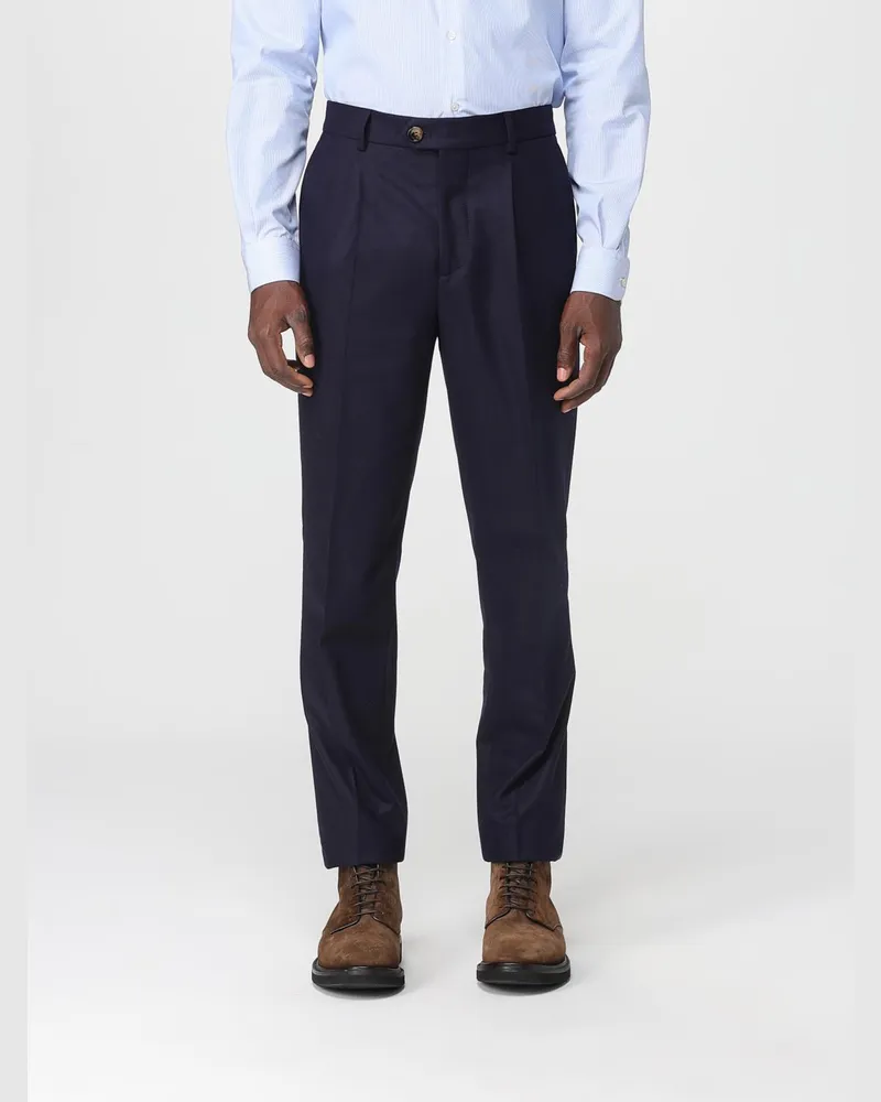 Brunello Cucinelli Hose herren Navy