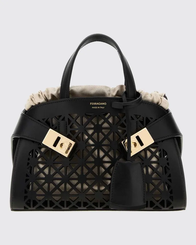 Ferragamo Handtasche damen Schwarz