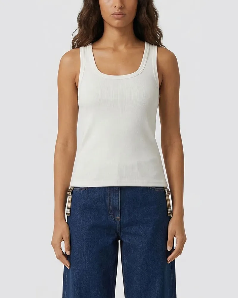 Burberry Top damen Weiß