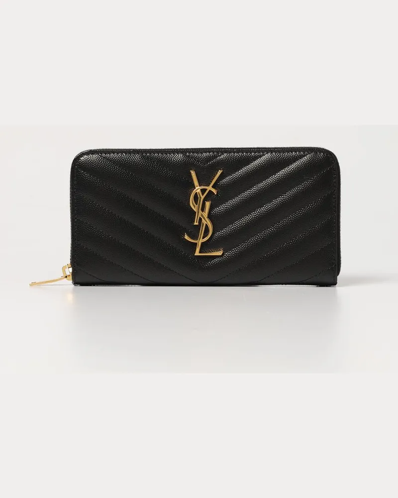 Saint Laurent Geldbeutel damen Schwarz