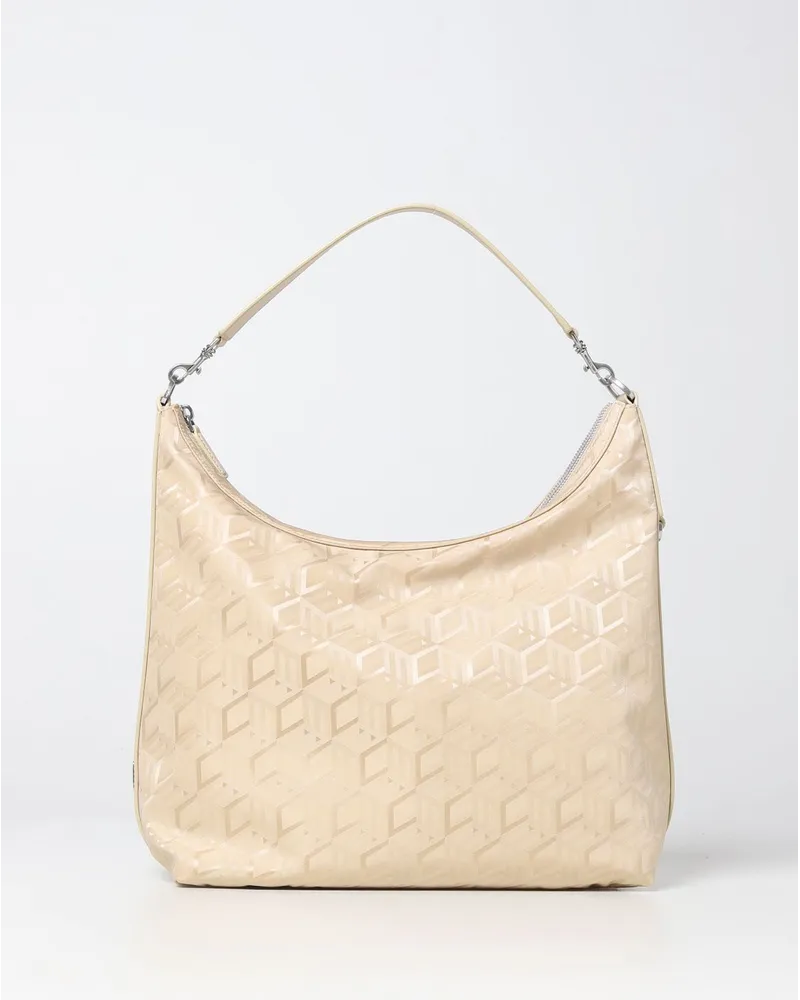 MCM Schultertasche damen Ecru