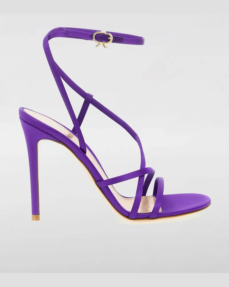 Gianvito Rossi Flache sandalen damen Violett