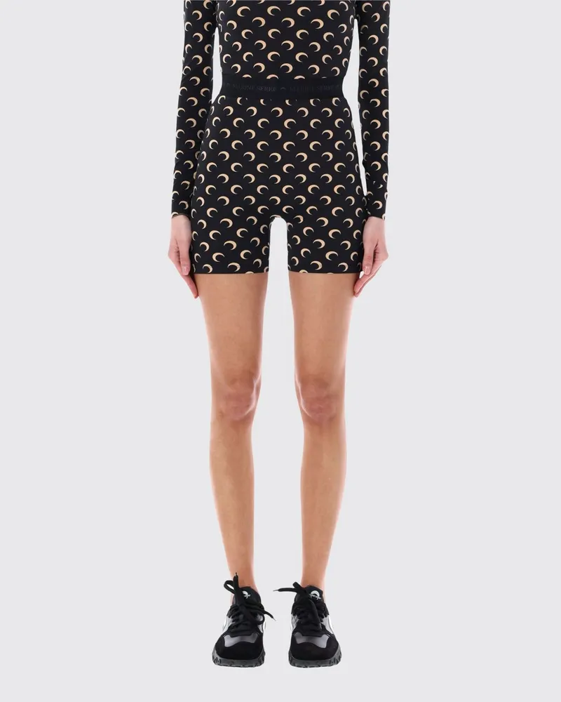 Marine Serre Hose damen Schwarz