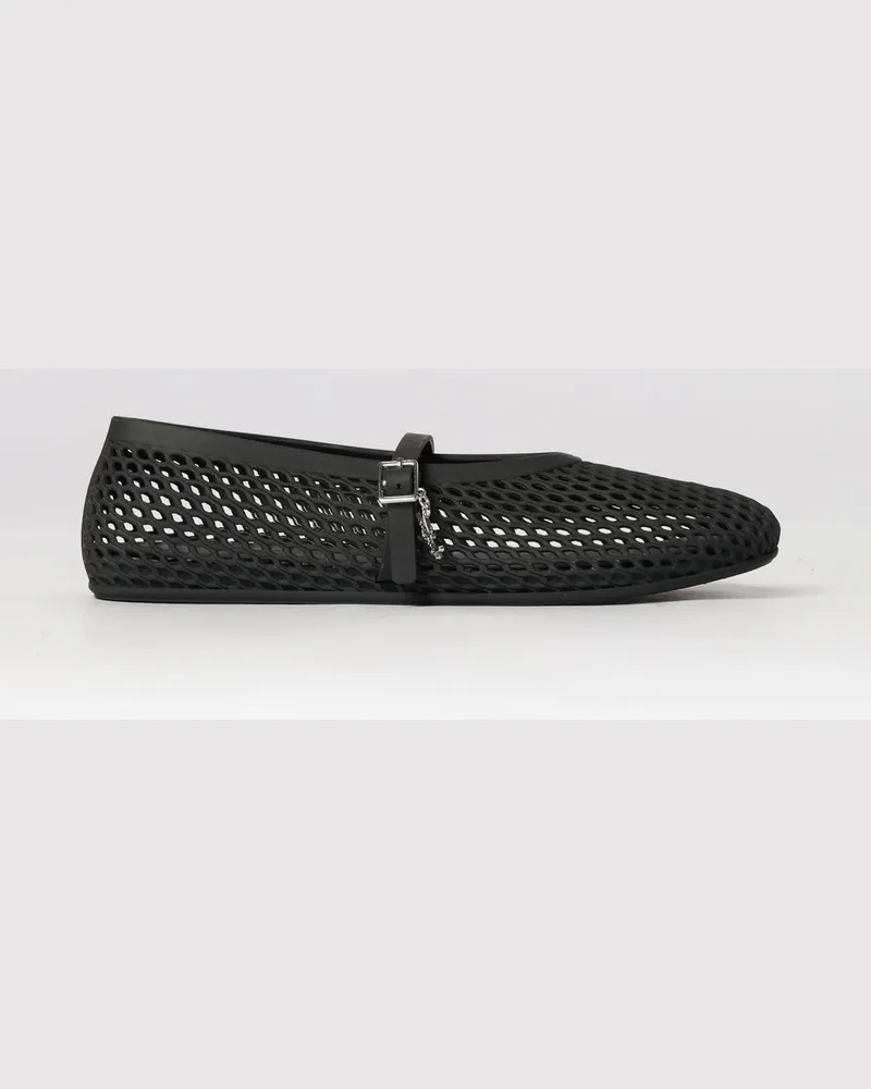 Karl Lagerfeld Ballerinas aus perforiertem PVC Schwarz