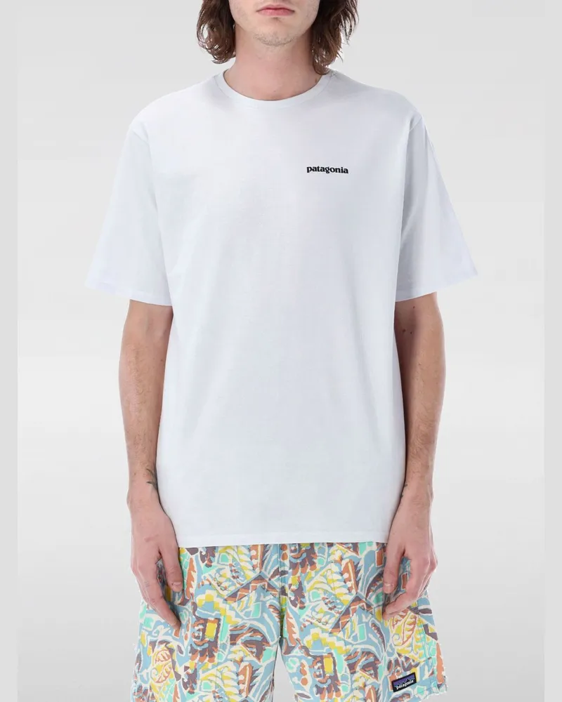 Patagonia T-shirt herren Weiß