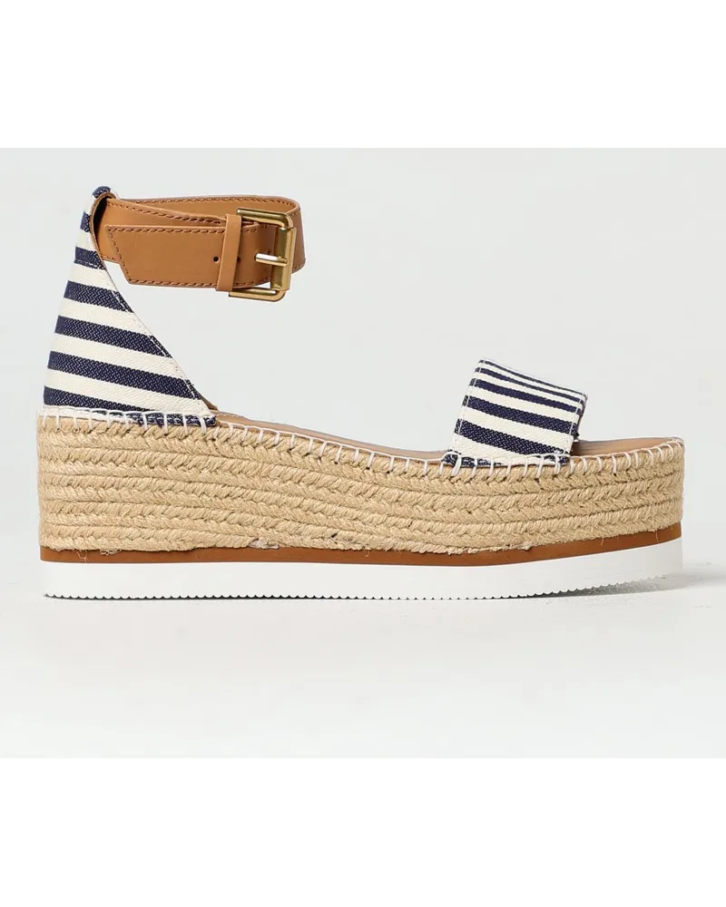 See by Chloé Keilabsatz schuhe damen See By ChloÉ Blau