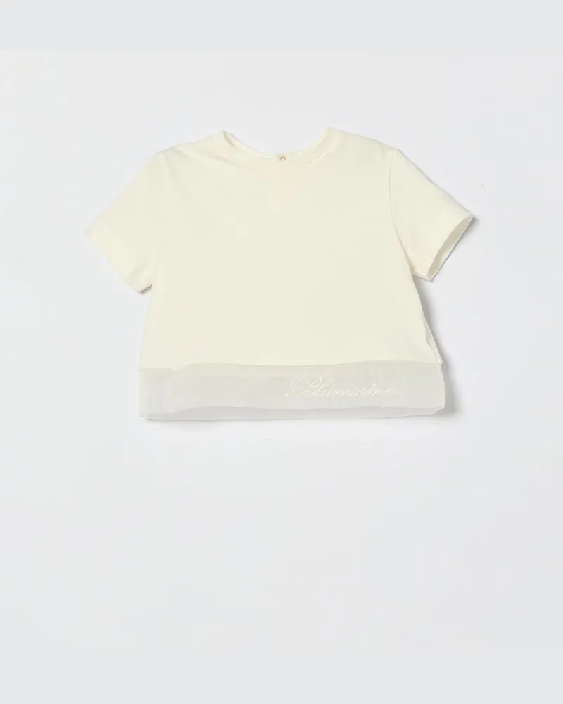 Blumarine Baumwoll-T-Shirt Yellow