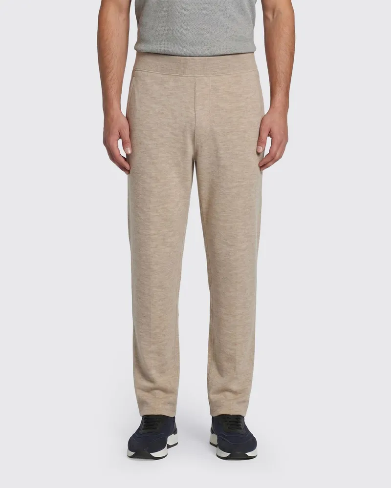 Brioni Hose aus Kaschmirmischung Grau