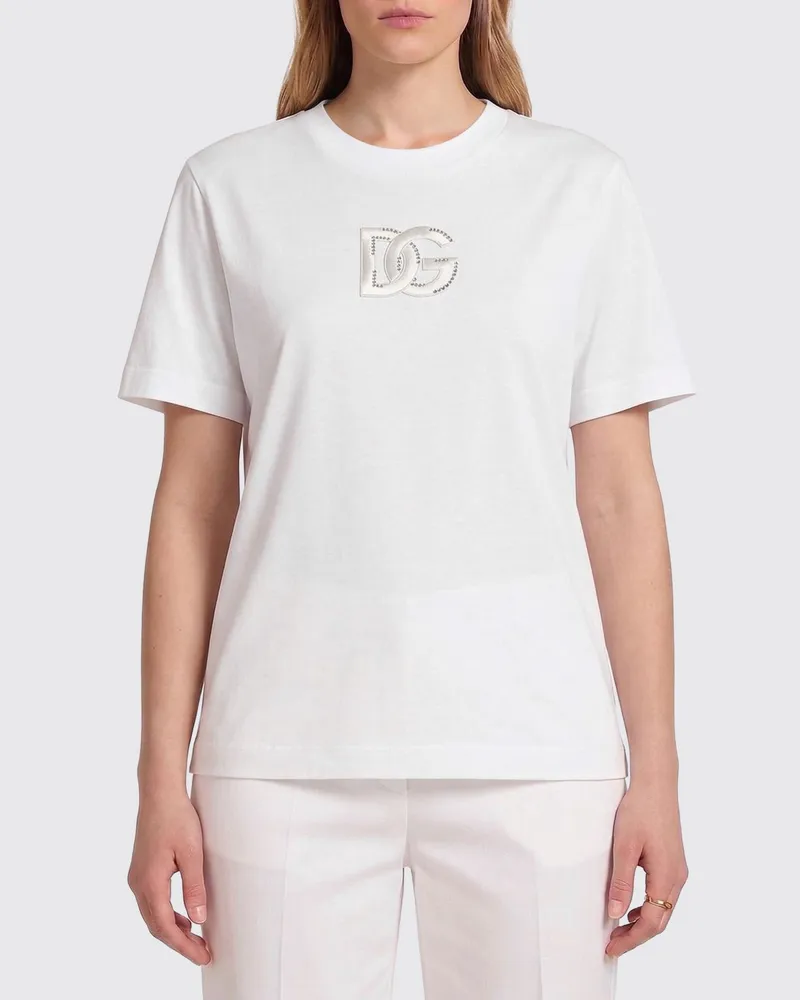 Dolce & Gabbana T-shirt damen Dolce & Gabbana Weiß