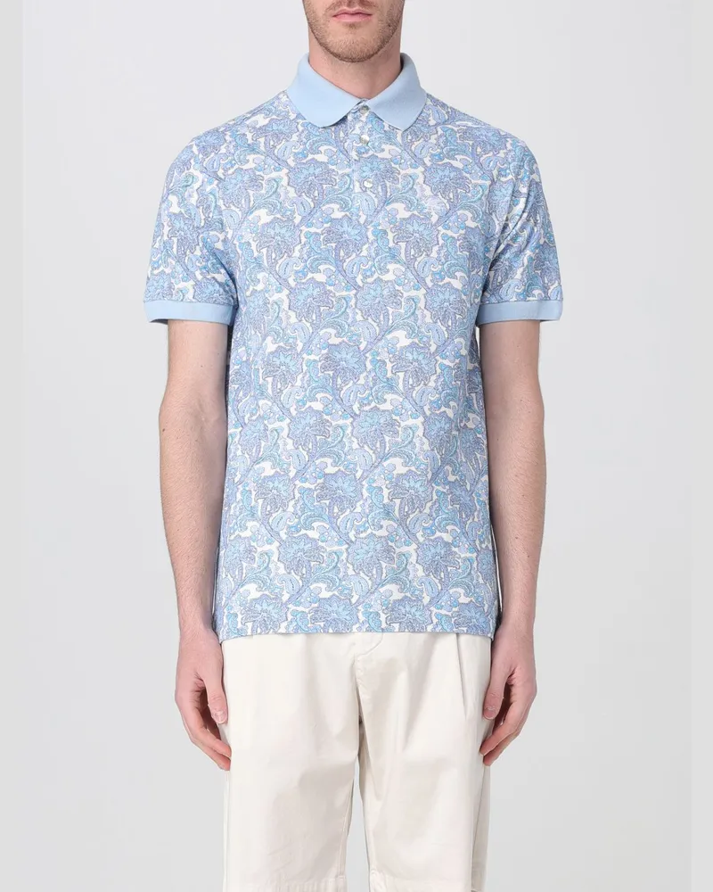 Etro T-shirt herren Hellblau